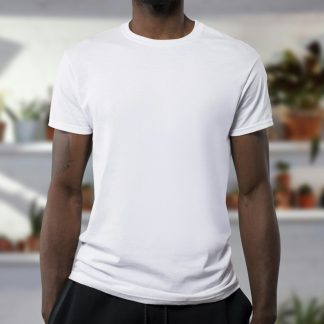 Superlojas Men's Classic Crew Neck T-Shirt — Soft Cotton Everyday Tee